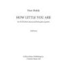 Muhly, Nico - How Little You Are