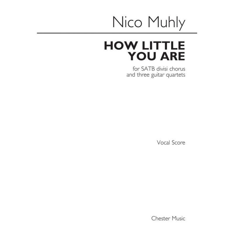 Muhly, Nico - How Little You Are