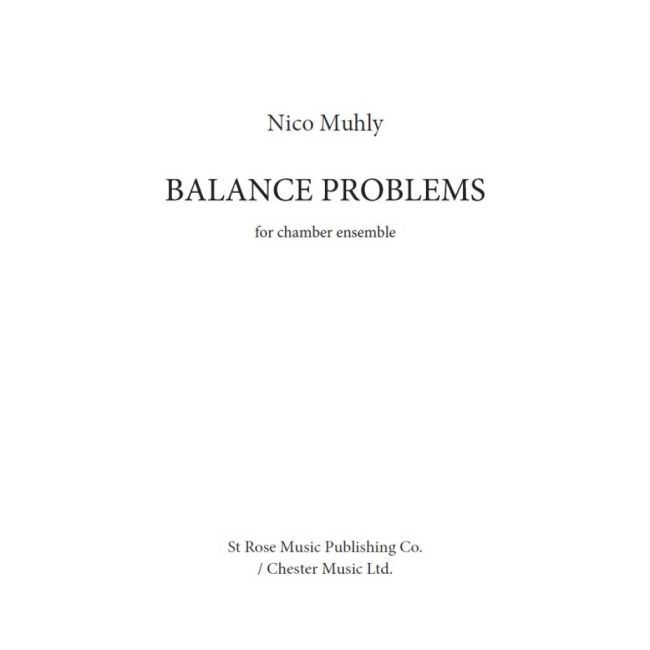 Muhly, Nico - Balance Problems