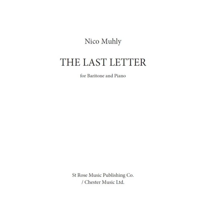 Muhly, Nico - The Last Letter