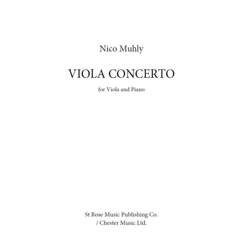 Muhly, Nico - Viola Concerto