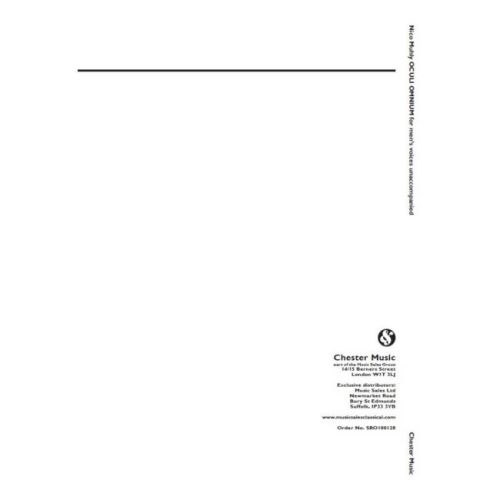 Muhly, Nico - Oculi Omnium