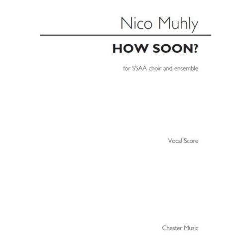 Muhly, Nico - How Soon?