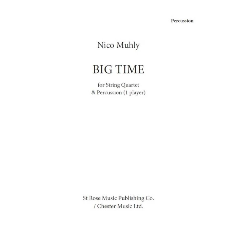 Muhly, Nico - Big Time
