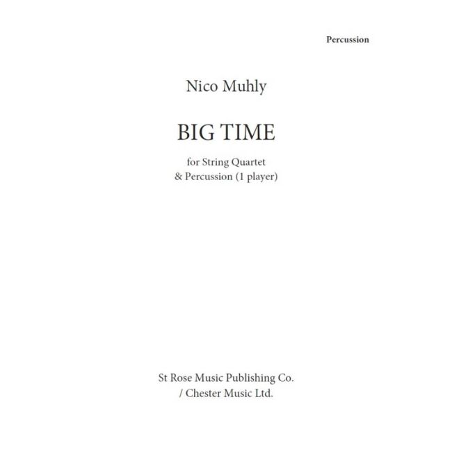 Muhly, Nico - Big Time