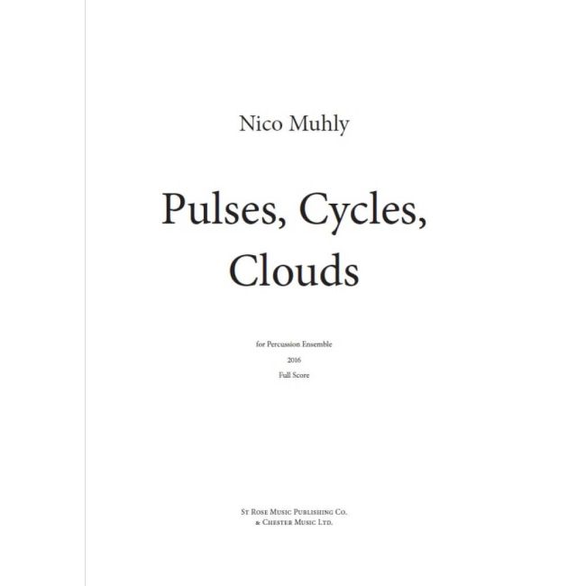 Muhly, Nico - Pulses, Cycles, Clouds