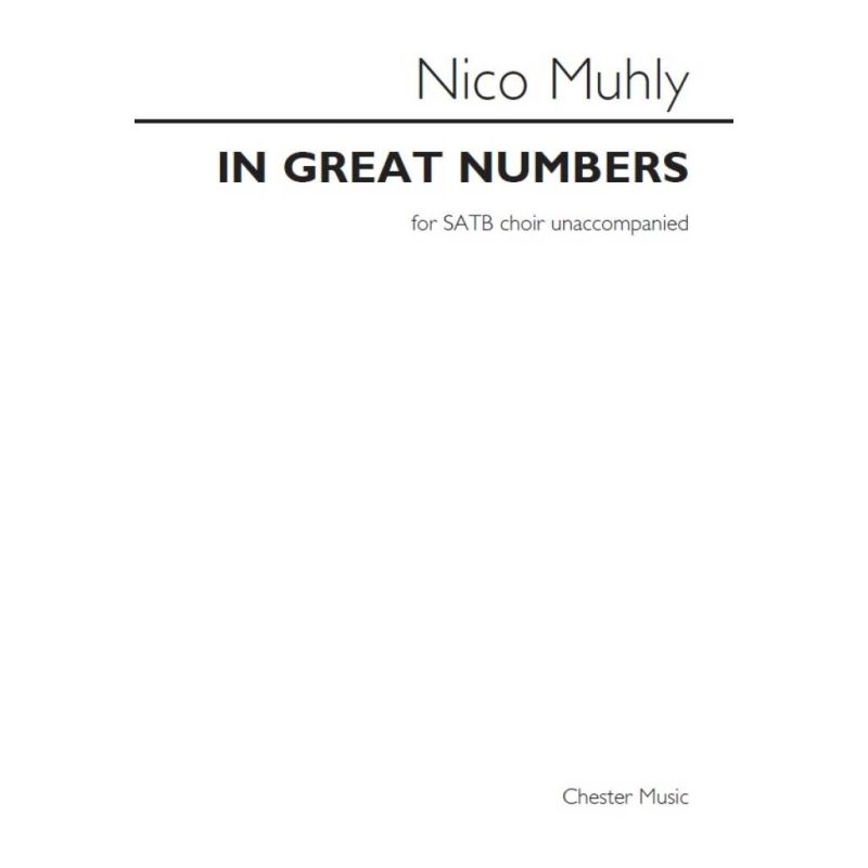 Muhly, Nico - In Great Numbers