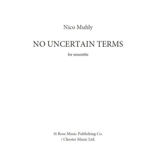 Muhly, Nico - No Uncertain...