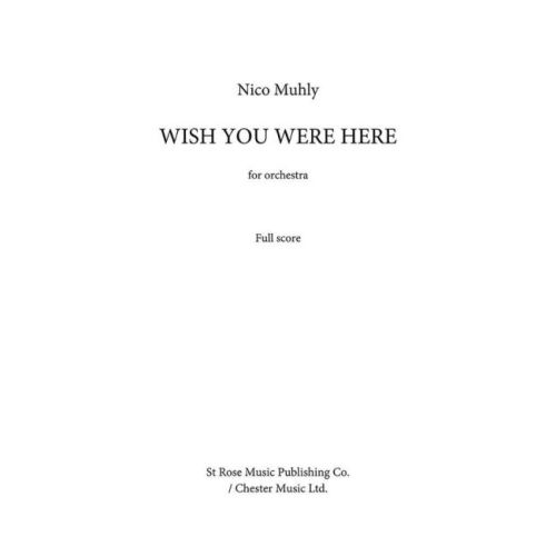 Muhly, Nico - Wish You Were...