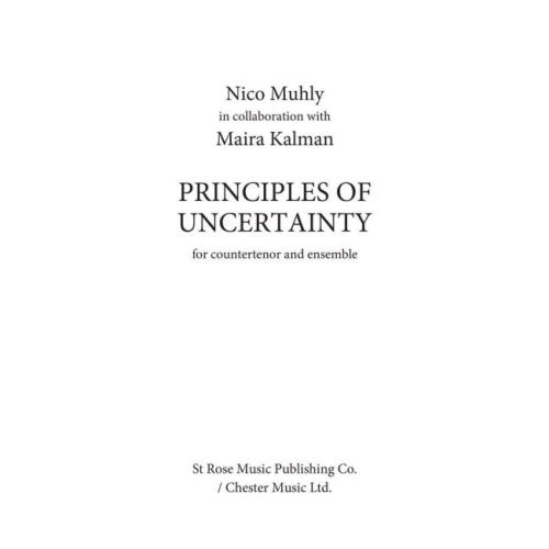 Muhly, Nico - Principles Of...