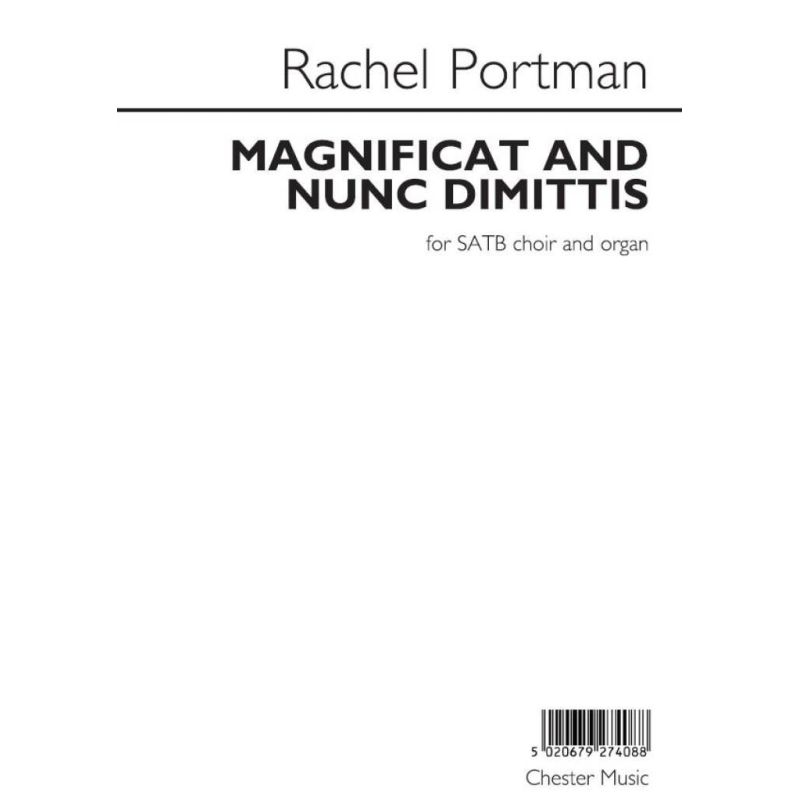 Portman, Rachel - Magnificat And Nunc Dimittis