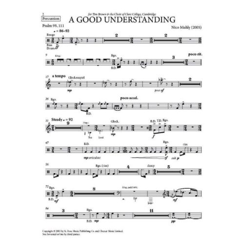 Muhly, Nico - A Good Understanding