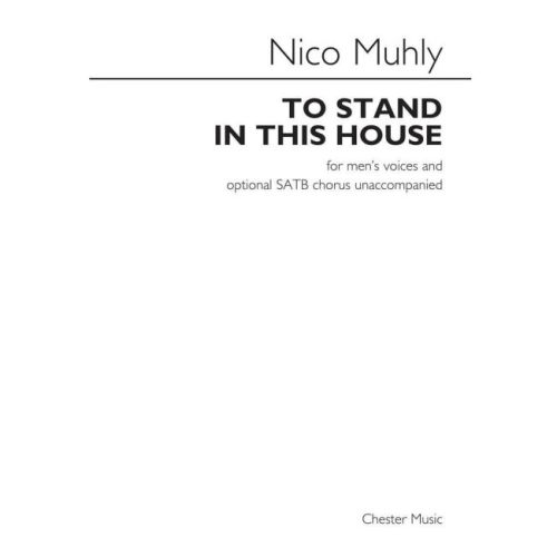 Muhly, Nico - To Stand In...