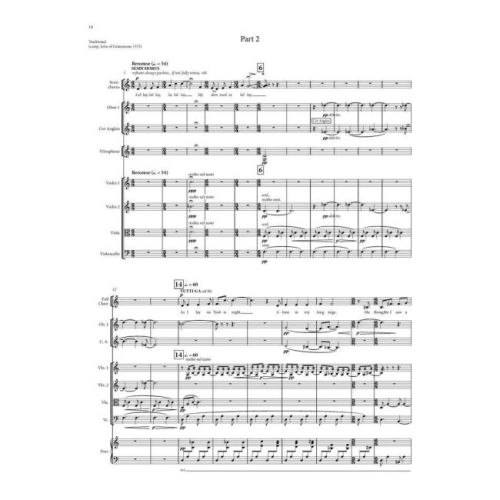 Muhly, Nico - The Faire Starre (Study Score)