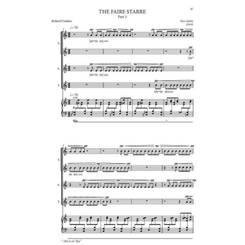 Muhly, Nico - The Faire Starre (Vocal Score)