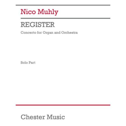 Muhly, Nico - Register...