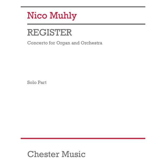 Muhly, Nico - Register (Solo Part)