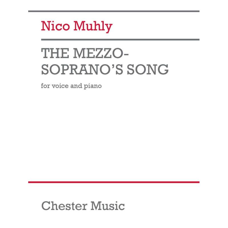 Muhly, Nico - The Mezzo-Soprano's Song