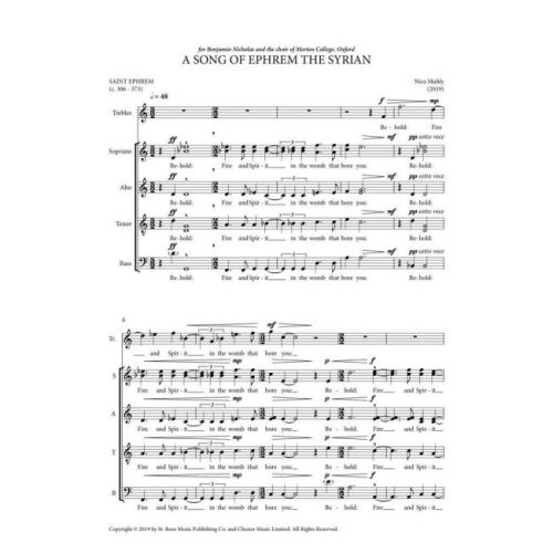 Muhly, Nico - A Song Of Ephrem The Syrian