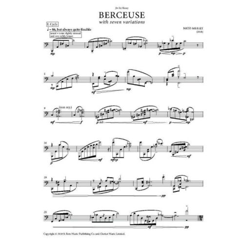Muhly, Nico - Berceuse with seven variations