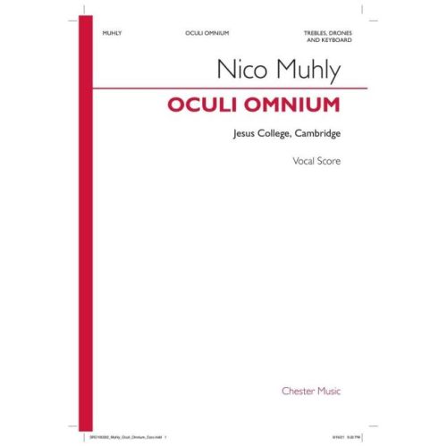 Muhly, Nico - Oculi Omnium...
