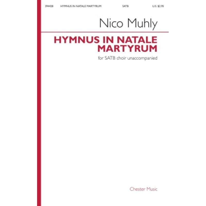 Muhly, Nico - Hymnus In Natale Martyrum