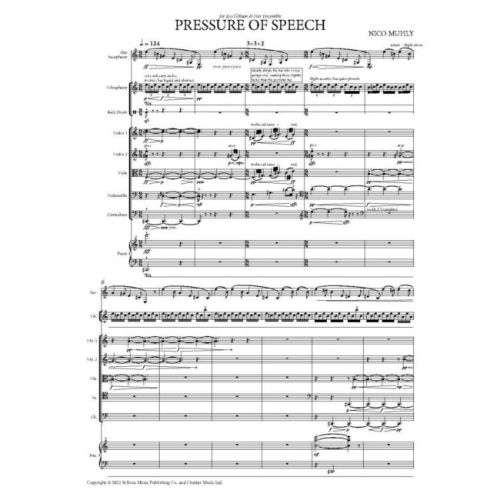 Muhly, Nico - Pressure of Speech