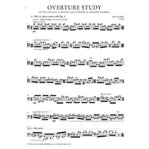 Muhly, Nico - Overture Study