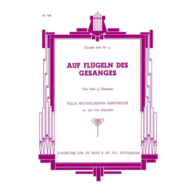 Bartholdy, Felix Mendelssohn - Auf Flugeln Des Gesanges