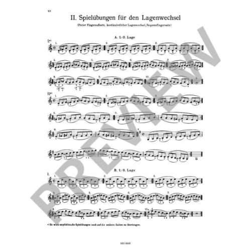 Fundamentale Violintechnik Vol. 2