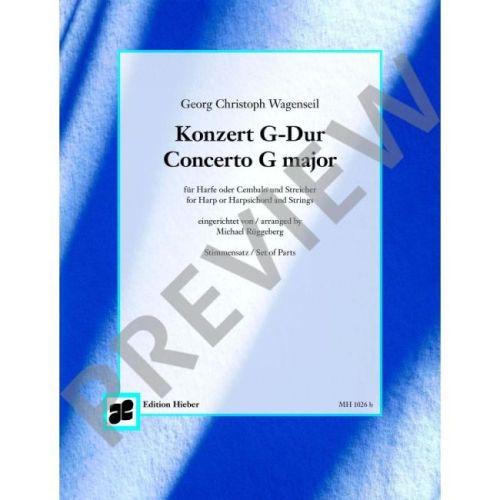Wagenseil, Georg Christoph - Concerto G major W 307