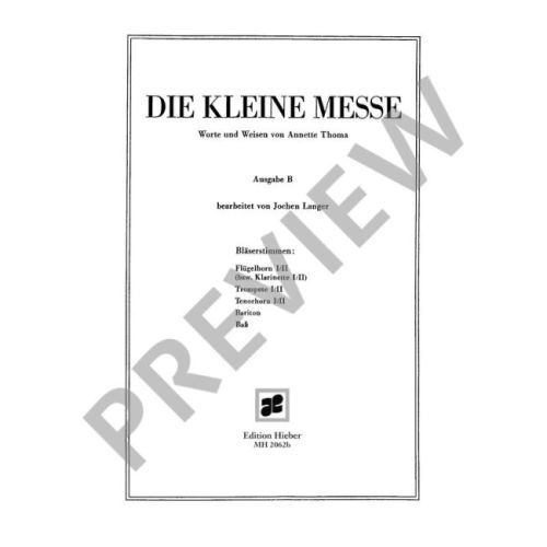 Thoma, Annette - Die Kleine Messe