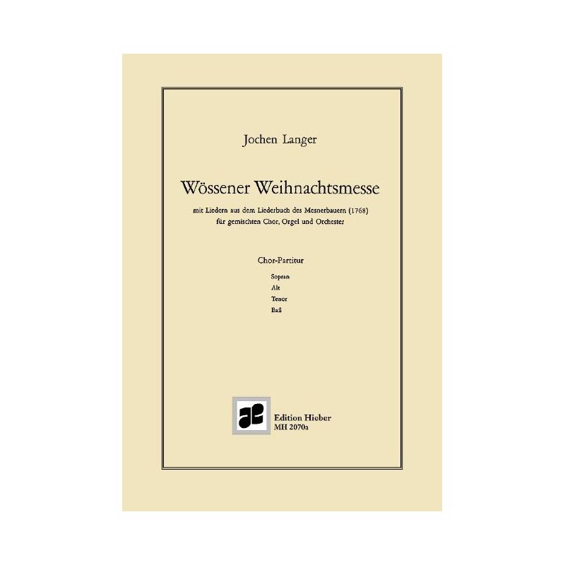Langer, Jochen - Wössener Weihnachtsmesse
