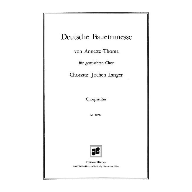 Thoma, Annette - Deutsche Bauernmesse