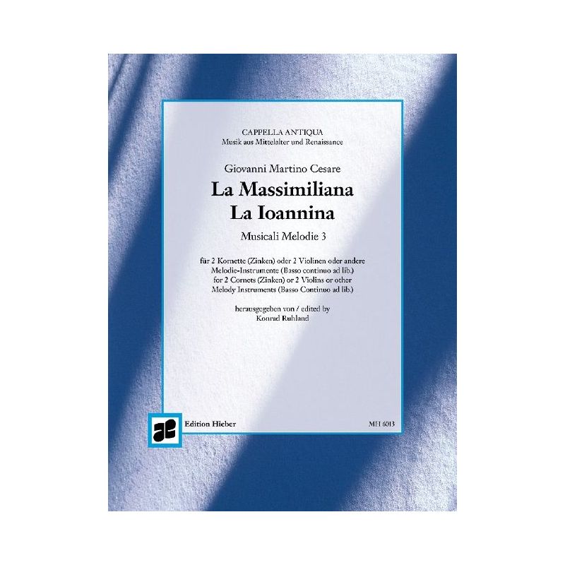 Cesare, Giovanni Martino - La Massimiliana / La Ioannina