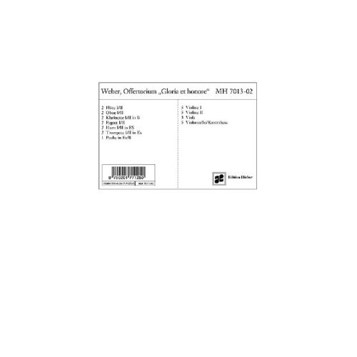 Weber, Carl Maria von -...