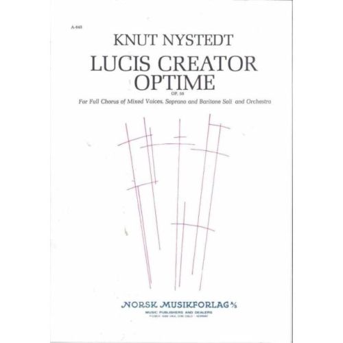 Nystedt, Knut - Lucis...