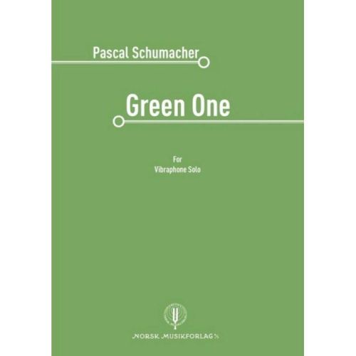 Schumacher, Pascal - Green One