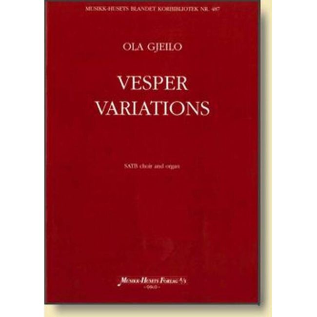 Gjeilo, Ola - Vesper Variations