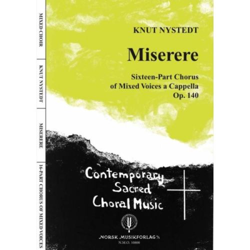 Nystedt, Knut - Miserere