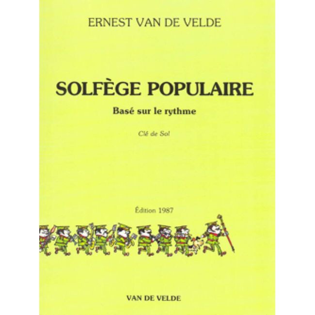 Van de Velde, Ernest - Solfège Populaire - Clé De Sol