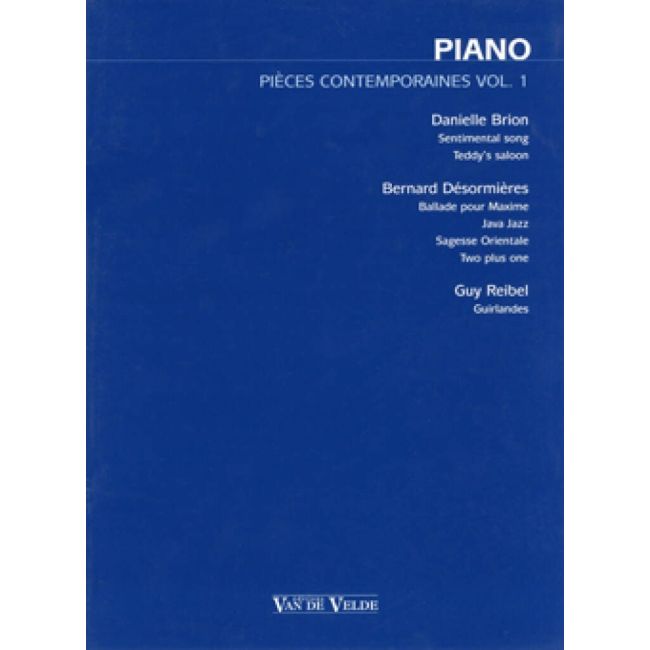 Piano - pièces contemporaines Vol.1