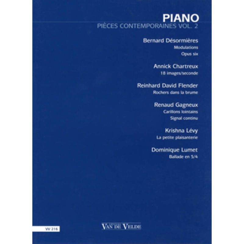 Piano - Pièces contemporaines Vol.2