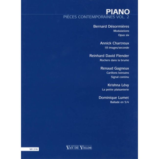 Piano - Pièces contemporaines Vol.2