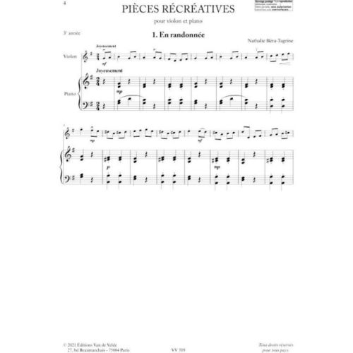 Pieces Recreatives Vol. 3