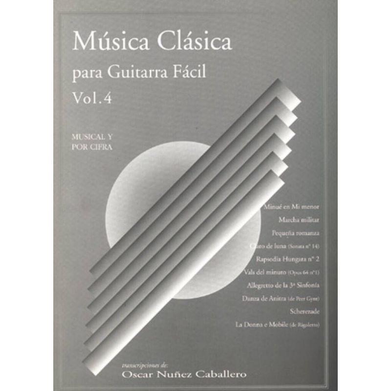 Música Clásica para Guitarra Fácil, Volumen 4