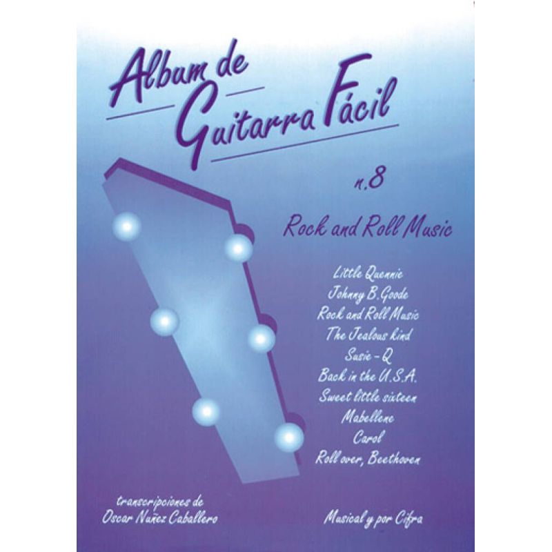 Caballero - Album De Guitarra Facil No 08 Rock And Roll Music