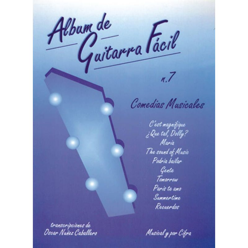 Album De Guitarra Facil No 07 Comedias Musicales