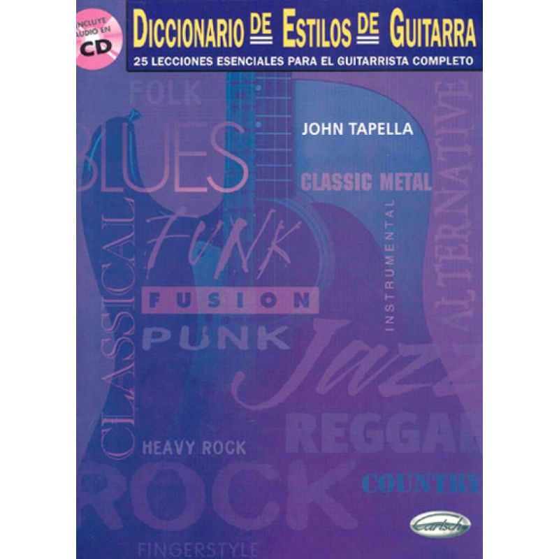 Tapella, John - Diccionario de Estilos de Guitarra