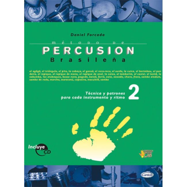 Forcada, Daniel - Método de Percusión Brasileña 2